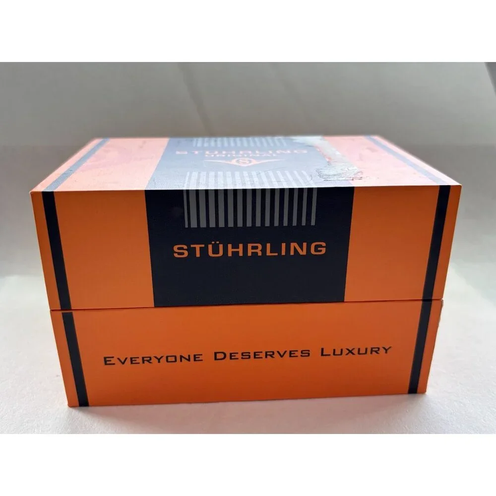 Stührling Original Women's Silver Watch With Crystal Heart Dial & Stainless Stee - Picture 5 of 5